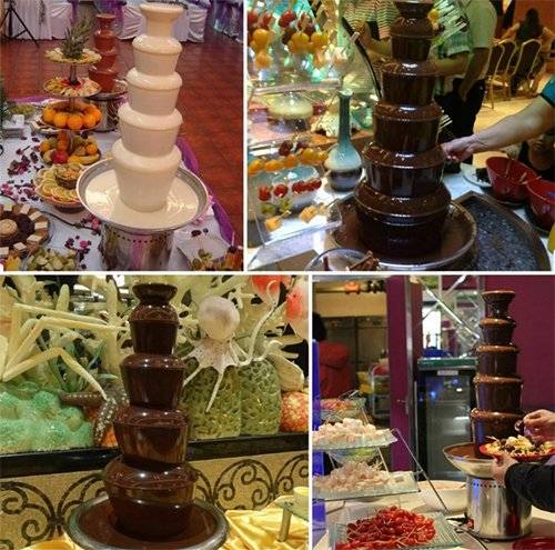 Chocolate fountain hire london