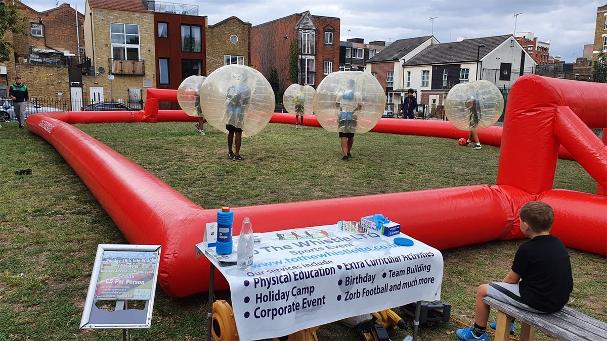 Zorb football hire london