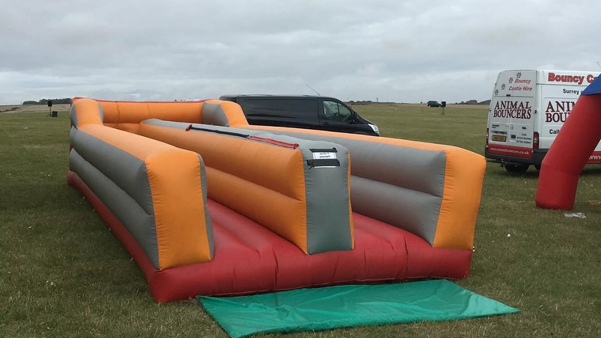 inflatable bungee run hire london